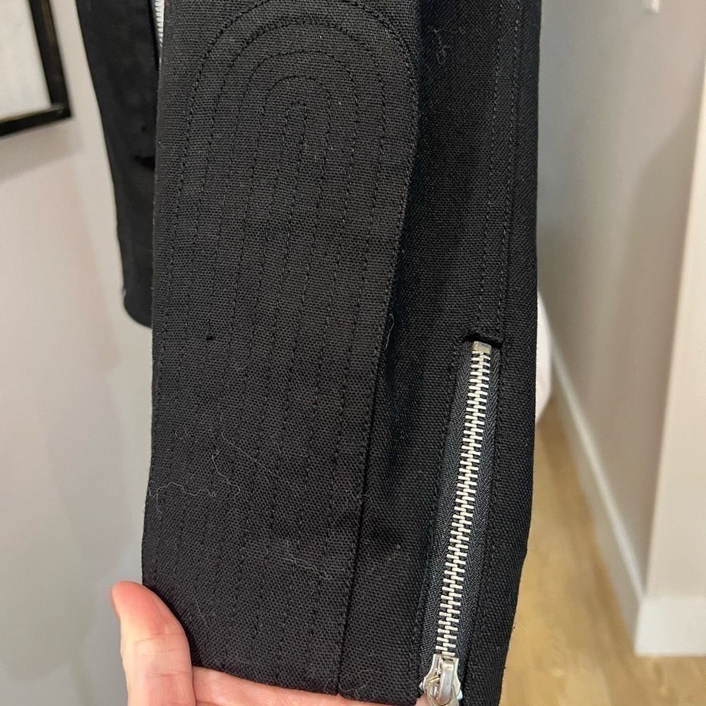 IDEOLOGY Black Jean Jacket with Zippers - Picture 5 of 14